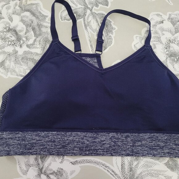 Ryka Navy Blue Workout Sports Bra Size XXL EUC - Picture 4 of 5